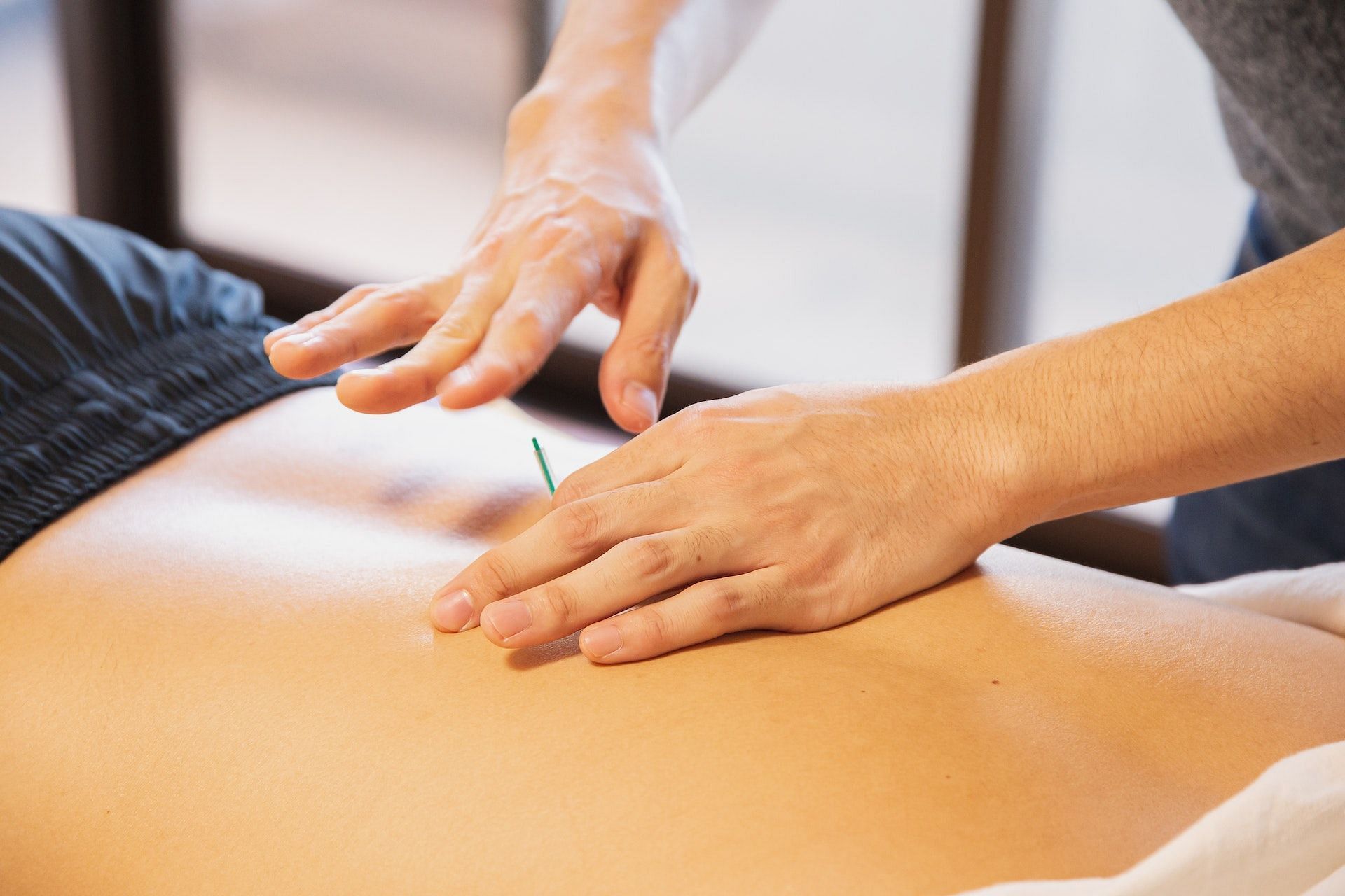 Acupuncture stimulates the body’s flow of energy. (Photo via Pexels/Ryutaro Tsukata)